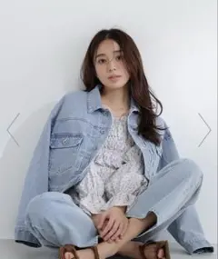 デニムジャケット＆パンツ セットアップのサムネイル