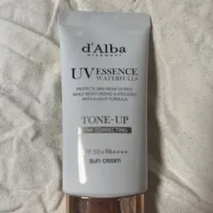 ダルバ ウォータフル トーンアップ サンクリーム 化粧下地 ピンク 50ml