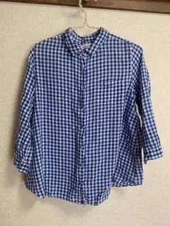サマンサモスモス チェック柄シャツ