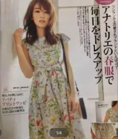 リバティイルマ ワンピース クレスピ　AMACA ニーム