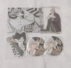 BLEACH 千年血戦篇 中国 上海 遊園絵巻 ステッカー 缶バッジ 浦原喜助