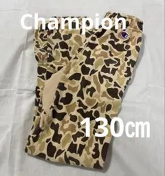 Champion チャンピオン　迷彩柄130㎝　長ズボン　　　 総柄　カーキ
