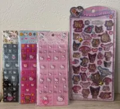 うるちゅるポップシール ぷくっとシール サンリオ 日焼け　キティ