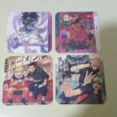 NARUTO アートコースター 4枚セット