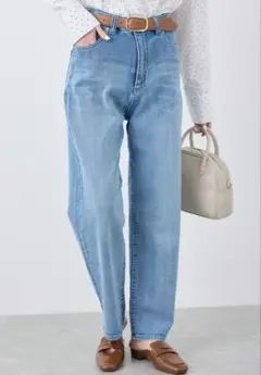 ROPÉ PICNICウエスト革命／デニムウエストシェイプハイライズマムジーンズ