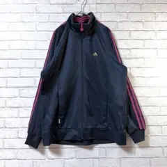 訳あり【アディダス/adidas】 CLIMA ラインジャージジップアップL