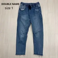 DOUBLE NAME ダブルネーム デニム サルエルパンツ イージーパンツのサムネイル