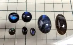 彫金・アートクレイに☆スペクトロライト・ルースセット