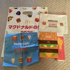 マクドナルド 2025 福袋 BEAMS DESIGN グッズセット