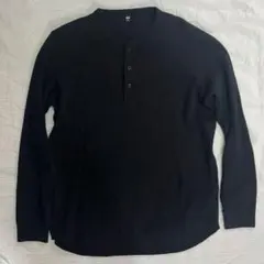 【美品】ユニクロサーマル ブラック XLサイズ