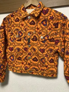 Vintage VERSACE Short Denim Jacketのサムネイル