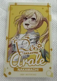 バンドリ 夢限大みゅーたいぷ　特　ミニブロマイド プログレスサイン　仲町あられ