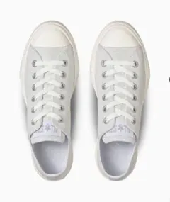 オールスターライト　シャイニーキャンバス　シルバー　23.0