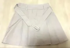 公式完売　美品　ingni 共ベルト付プリーツスカパン