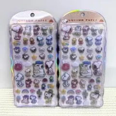 コットンパフィーシール スヌーピー 2個セット【正規品・新品・未開封】