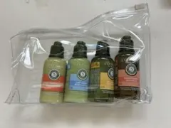 L'OCCITANE トラベルセット(透明ポーチ付き)