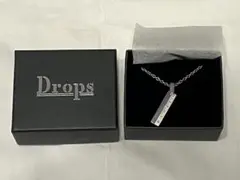 Drops プレート型　メンズネックレス