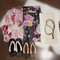 浴衣、髪飾り、下駄、かごバッグ、飾り帯 セット売り レディース 浴衣 かごバッグ 帯 下駄 髪飾り まとめ売り セット - メルカリ