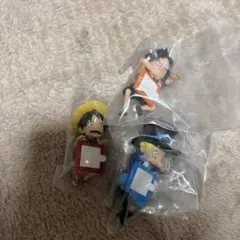 ワンピース　一番くじ　ドラマティックメモリーズ 　E賞 ちらりんフレンズ　　3種