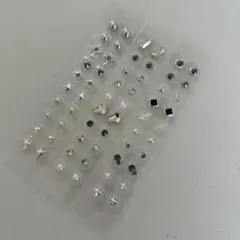 耳ツボジュエリー60粒　シルバーメインセット9