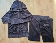 woodry　ベロア　ジャージ　上下セット　M　黒