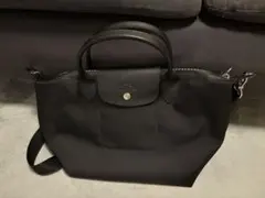 ロンシャンショルダーバッグ プリアージュ エナジー Sサイズ　ブラック