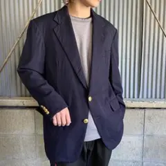 三角タグ✨ポロバイラルフローレン 金ボタンテーラードジャケット 紺ブレ 170