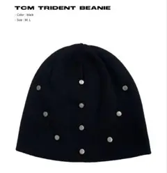 THE COLDEST MOMENT TCM trident beanie