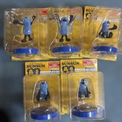 パペットスンスン happyくじ　a賞 おしゃべりフィギュア 5種