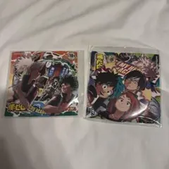 ヒロアカ展 big缶バッジ 緑谷出久 轟焦凍 麗日お茶子 飯田天哉