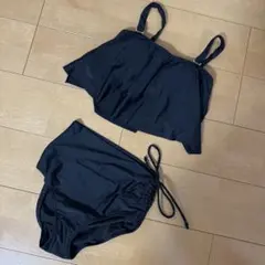 水着 ハイウエストフレアビキニ 2点セット Mサイズ