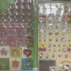 【希少】サンリオ　タイルシール　セット｜キティ、マイメロ