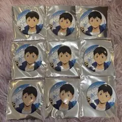 ハイキュー チューガク!! 影山飛雄 缶バッジ 9点