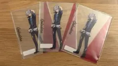 家庭教師ヒットマンREBORN！ひこくじ　アクリルカード　獄寺隼人 3枚