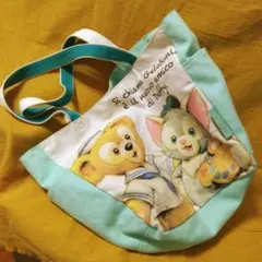 ディズニーシー　ダッフィー＆ジェラトーニ　トートバッグ　マザーバッグ　数回使用品