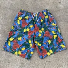 90s Euro vintage Flower pattern shorts.のサムネイル