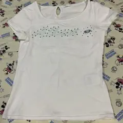 Rue de B ホワイト ストーン装飾 Tシャツ 半袖のサムネイル