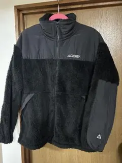 GERRY フリース ジップアップジャケット ブラック