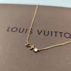 28777✨️ルイヴィトン プティルイ ネックレス ゴールド モノグラム 