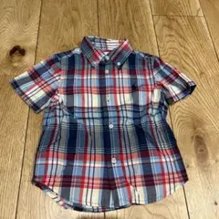Ralph Lauren 半袖ポロシャツ 18M チェック柄