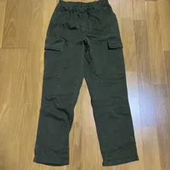 GLAZOS カーゴパンツ 160 オリーブグリーン