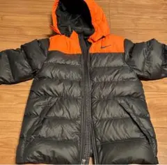 Nike ダウンコート Mサイズ　オレンジ/ブラック