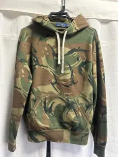 美品polo ralph lauren ポロラルフローレン　カモフラ迷彩パーカー