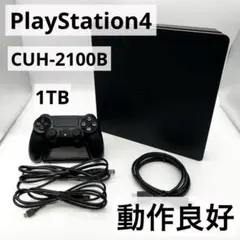 【すぐ遊べるセット】PS4 CUH-2100B 本体 1TB 動作品