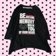 平成ギャル パンク グランジ ロンT y2k ラメ