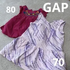 baby GAP ワンピース　70 女の子　ベビー　子供服　ベビー服　トップス