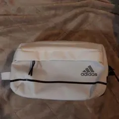 アディダス adidas golf ラウンドポーチ ホワイト 未使用品