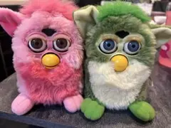 ファービー ピンク グレイッシュミント 英語版 パープル - メルカリ