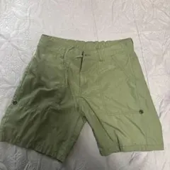 メンズMウェスト80ゴム付⭕️adidas ショートパンツ カーキのサムネイル