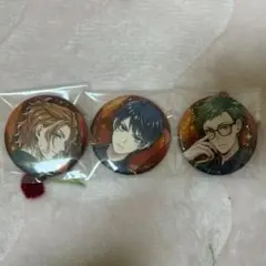 ツイステ ブレイジングジュエル ケイト デュース トレイ 缶バッジ 3個セット